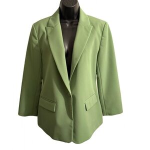 Ann Taylor Factory Light Green Women's Suit Jacket